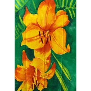 Easter Seals LE Lily Fleece Blanket